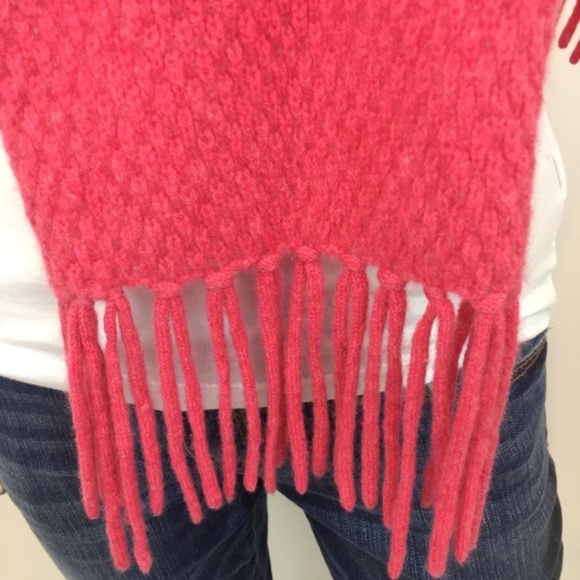 Cashmere MARIELE WAITHE Long Pink Super Soft Scarf - Picture 3 of 8